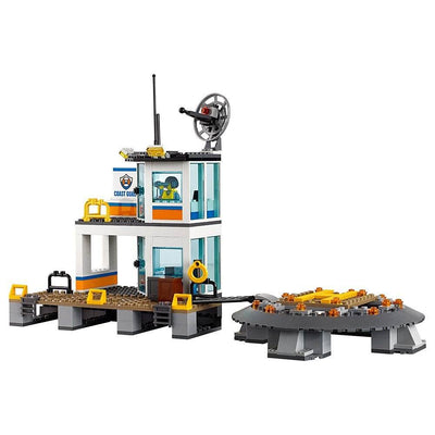 LEGO City Coast Guard Head Quarters Speedboat Building Kit, 792 Piece (Open Box)
