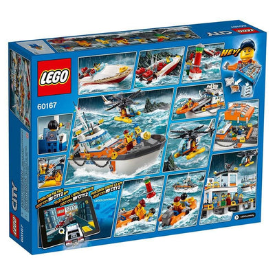 LEGO City Coast Guard Head Quarters Speedboat Building Kit, 792 Piece (Open Box)