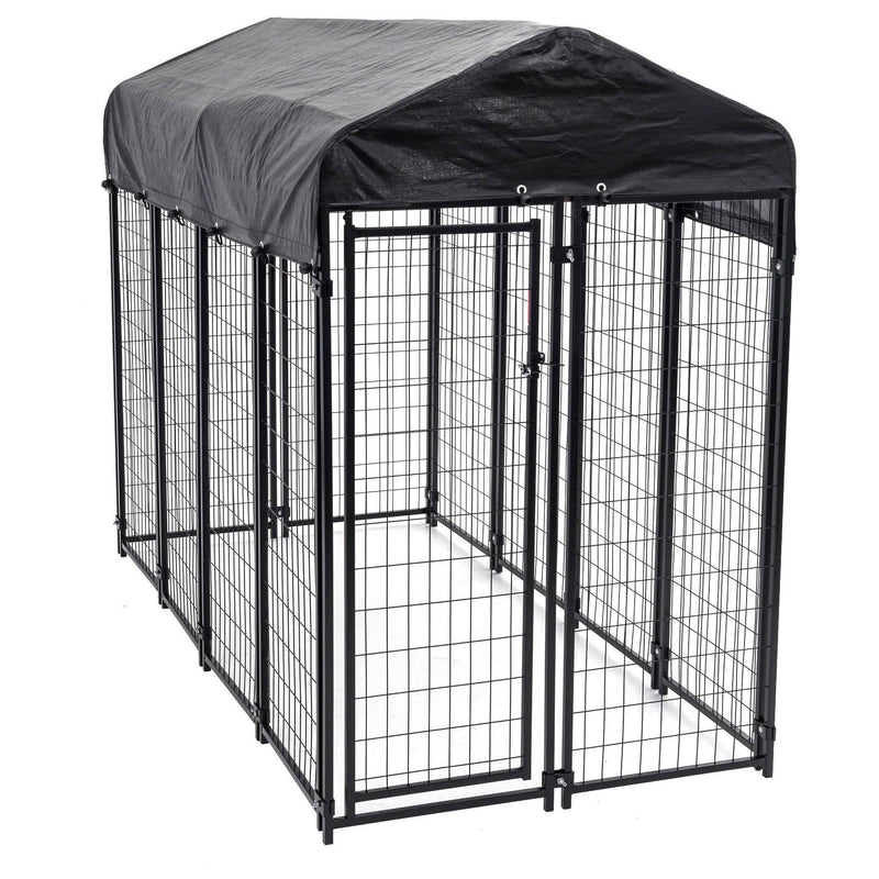 Lucky Dog Uptown Large Welded Wire Kennel Heavy Duty Pet Dog Cage Fence Pen