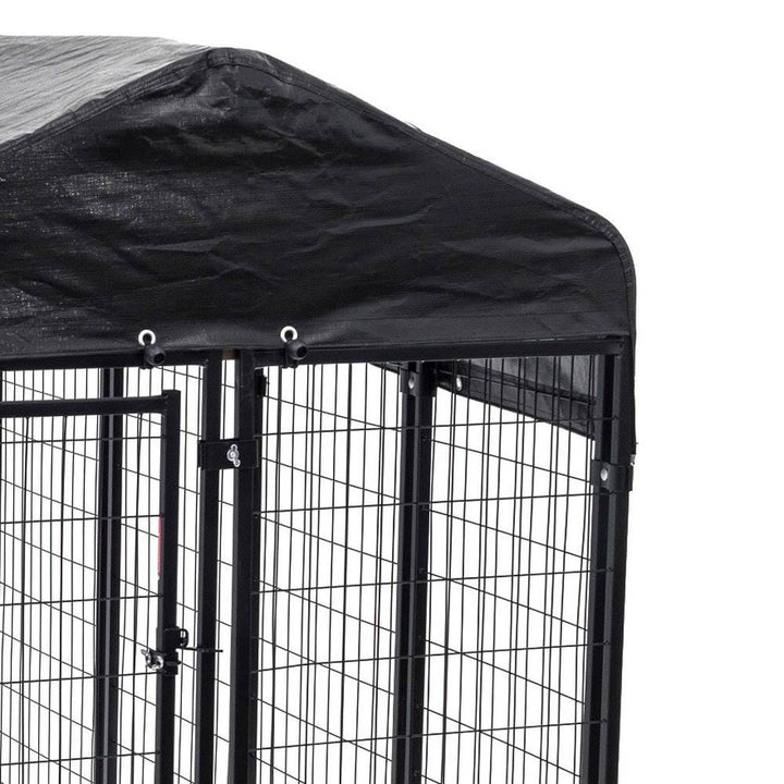 Lucky Dog Uptown Large Welded Wire Kennel Heavy Duty Pet Dog Cage Fence Pen