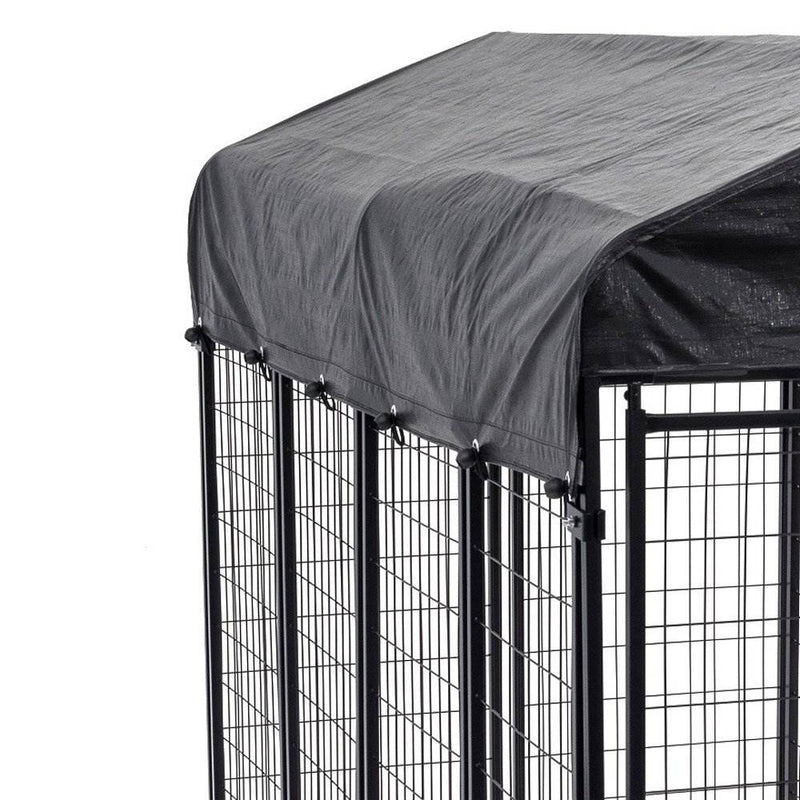 Lucky Dog Uptown Large Welded Wire Kennel Heavy Duty Pet Dog Cage Fence Pen