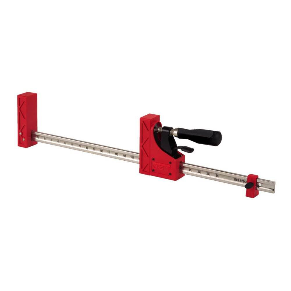 JET  24' 1000 Pound 90 Degree Parallel Clamp with Slide Glide Trigger (2 Pack)