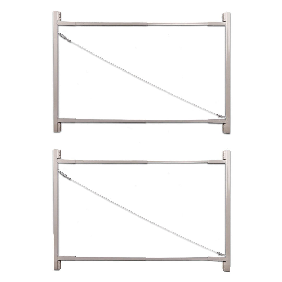 Adjust-A-Gate Gate Building Kit, 36"-72" Wide Opening Up To 6' High (2 Pack)