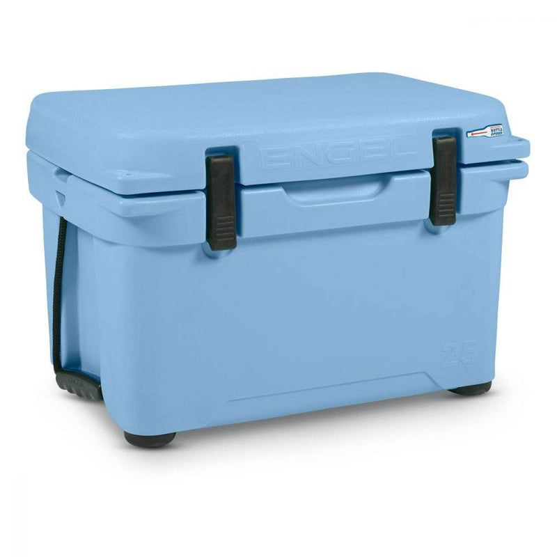 Engel 5.2 Gallon 24 Can 25 Roto Molded Ice Cooler, Arctic Blue (Open Box)