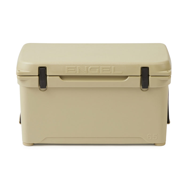 Engel 14.5gal 70 Can High Performance Seamless Roto Molded Cooler, Tan (Used)