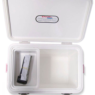 Engel 30 Quart 48 Can Lightweight Insulated Cooler Drybox, Arctic Blue (Used) - VMInnovations