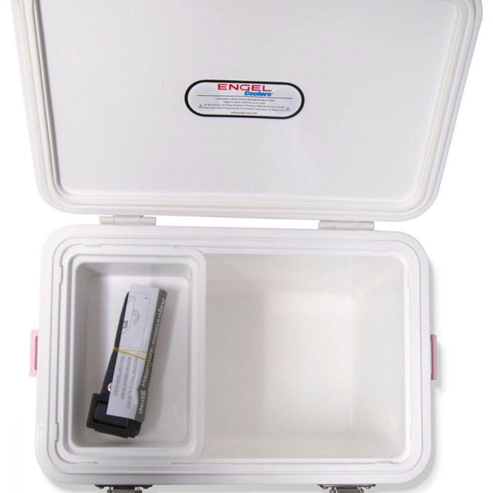 Engel 30 Quart 48 Can Lightweight Insulated Cooler Drybox, Arctic Blue (Used)