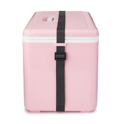 Engel Coolers 30 Qt. 48 Can Lightweight Insulated Cooler Drybox, Pink (Open Box)
