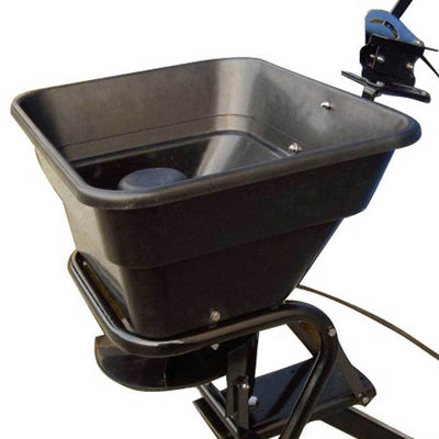 Field Tuff 12V ATV Hitch Mount Receiver 80 lb. Seed, Fertilizer Spreader (Used) - VMInnovations