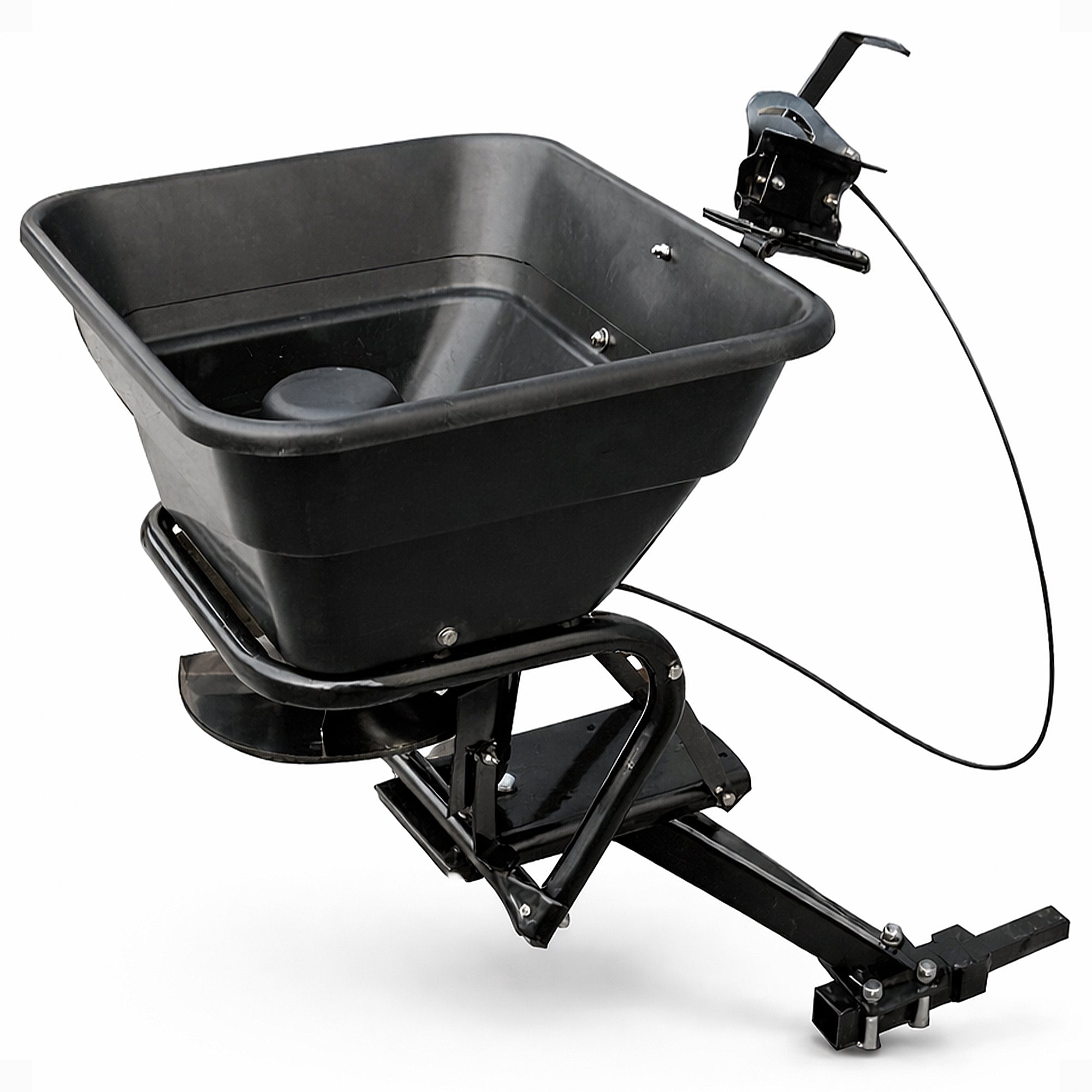 Field Tuff 12V ATV Mount 80 lb. Grass, Seed, Fertilizer Spreader (For Parts)