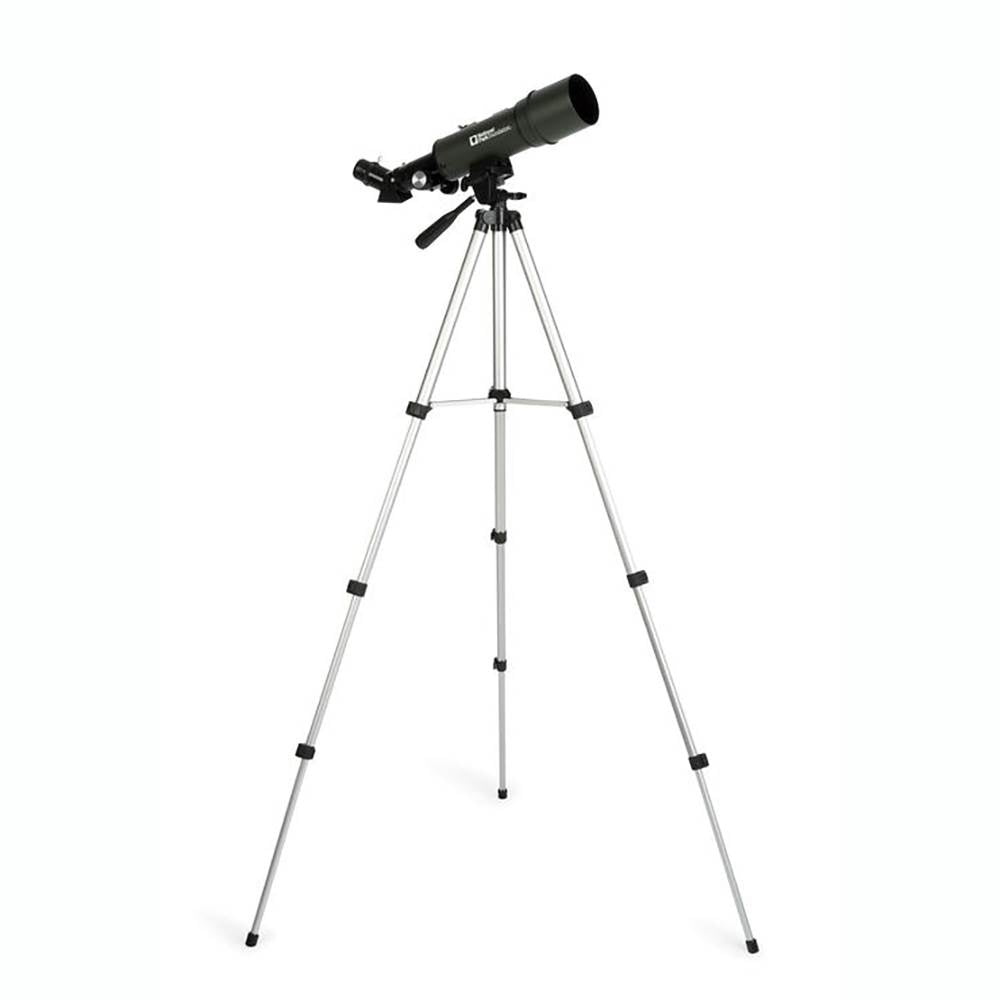 Celestron TravelScope 60AZ 60x700mm Red Dot Telescope with Tripod, Silver (Used)