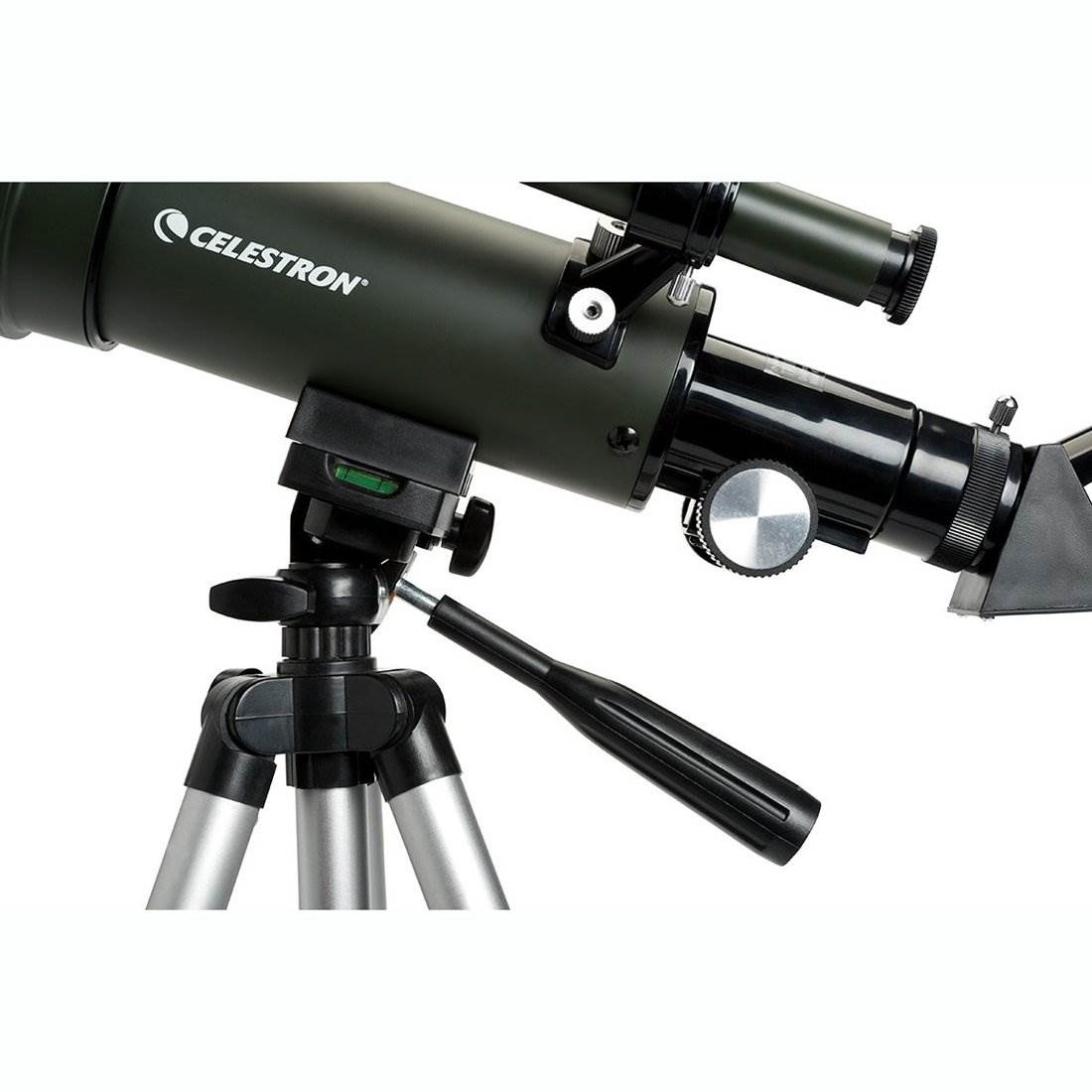 Celestron TravelScope 60AZ 60x700mm Red Dot Telescope with Tripod, Silver (Used)