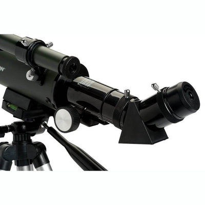 Celestron TravelScope 60AZ 60x700mm Red Dot Telescope with Tripod, Silver (Used)