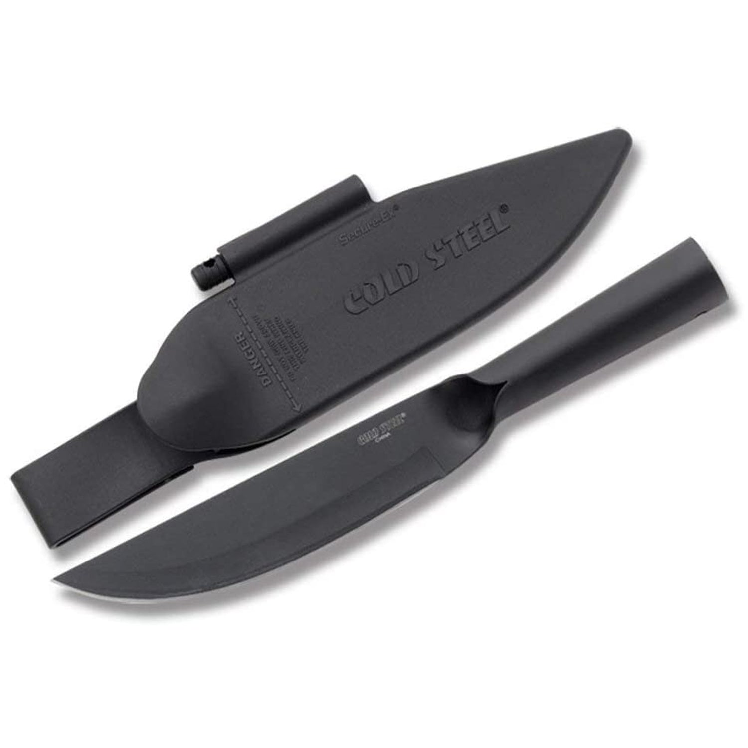 Cold Steel 7 Inch Carbon Steel Bushman Blade and Fire Steel Sheath (Open Box)