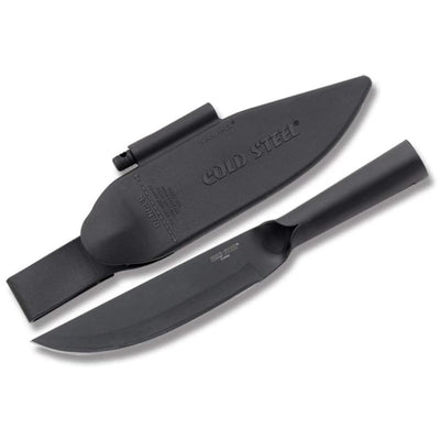 Cold Steel 7 Inch Carbon Steel Bushman Blade and Fire Steel Sheath (Open Box)