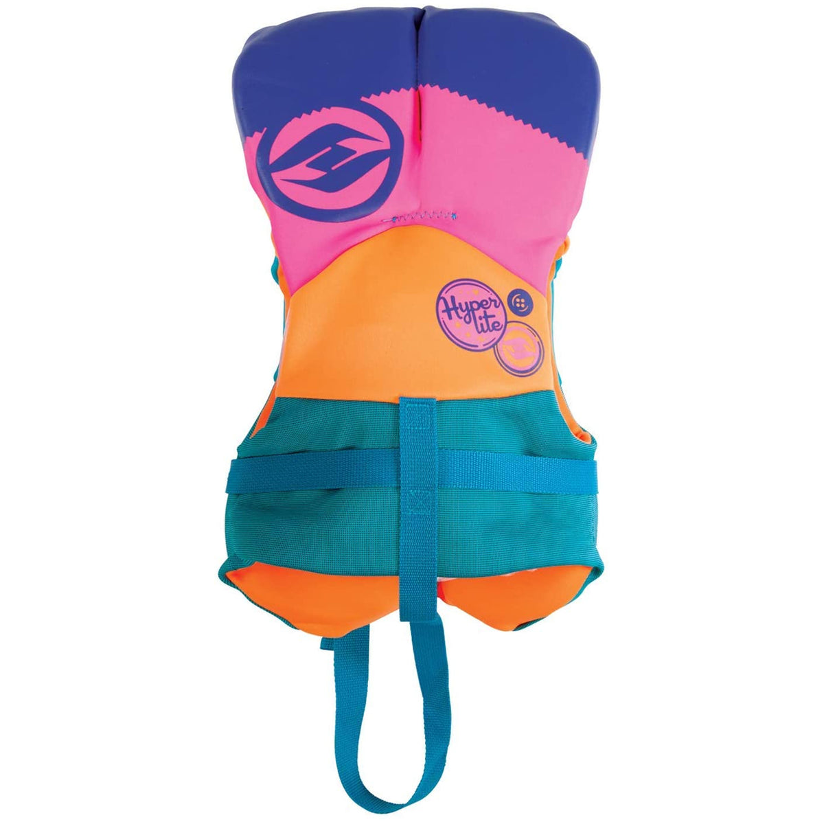 HYPERLITE Colorful Girl's Toddler Indy Life Jacket Vest, USCG Approved(Open Box)