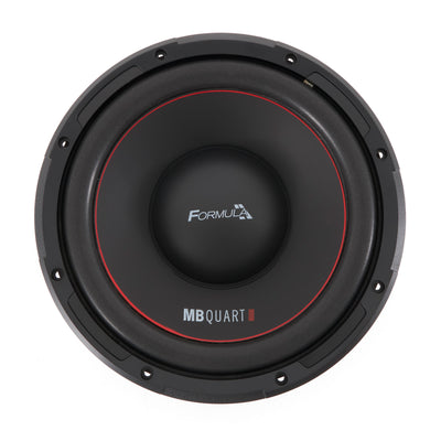 MB Quart FW-1254 Formula 10 Inch 600 Watt DVC 4 Ohm Car Audio Subwoofer (4 Pack)