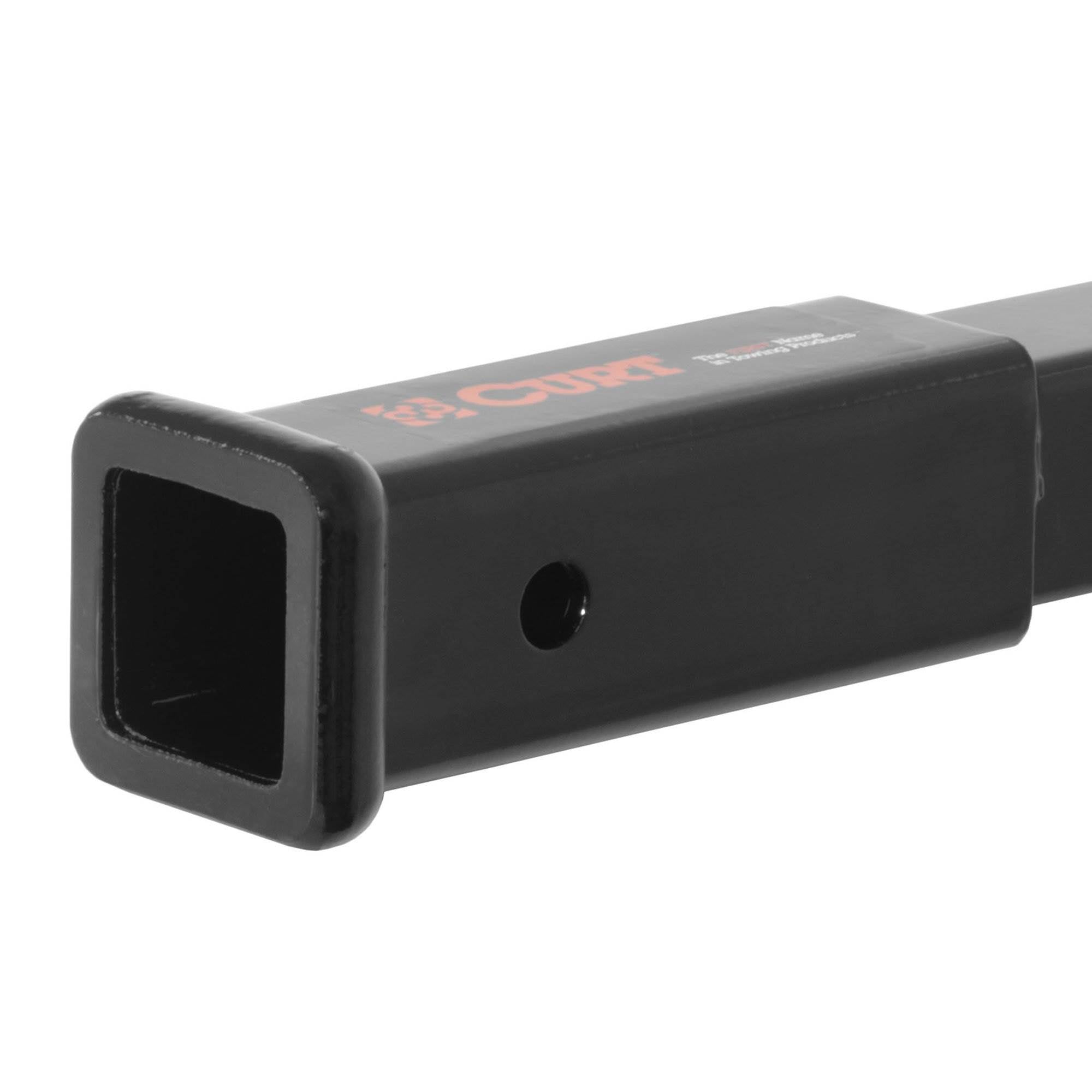 Curt 8 in 3500 lb Trailer Hitch Receiver Tube Extension with 2" Shank (Open Box)