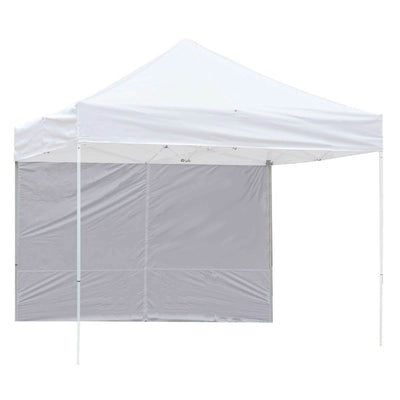 Z-Shade 10' x 10' Peak Canopy Instant Shade Tent Portable Shelter with Sidewall