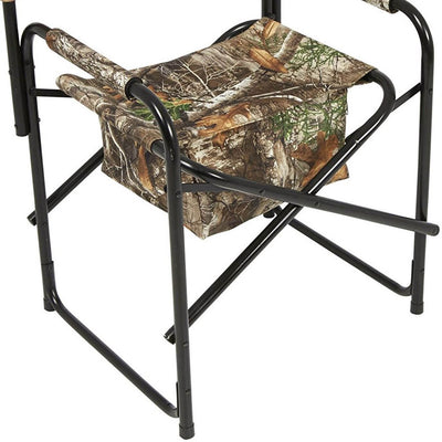 Ameristep Camo Padded Polyester Director Lawn Chair, Camouflage (Open Box)