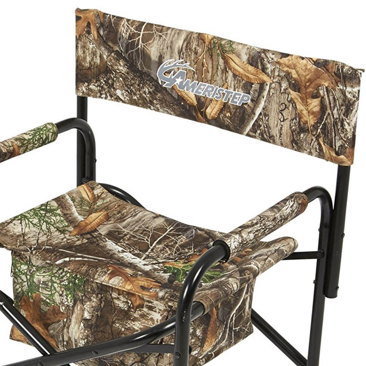 Ameristep Camo Padded Polyester Director Lawn Chair, Camouflage (Open Box)
