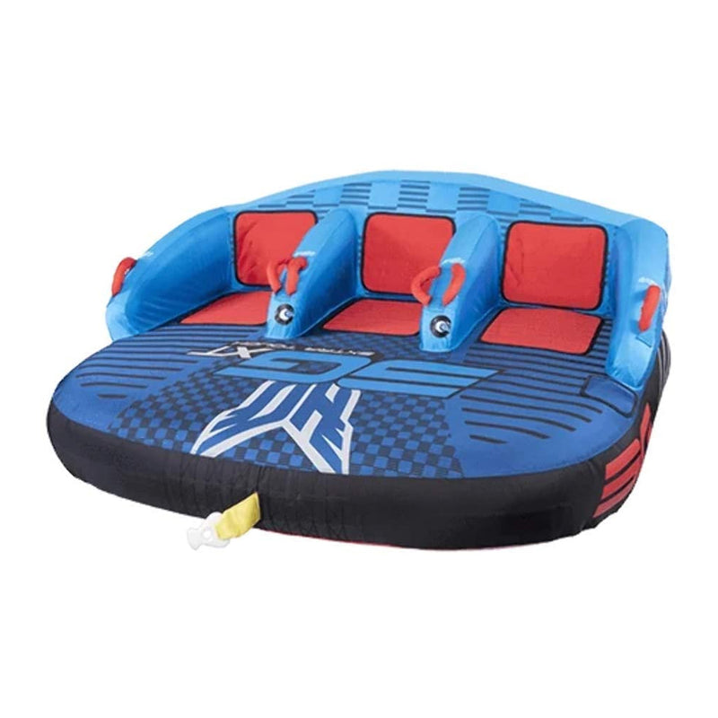 HO Sports Towable Watersports Boating Tube, 1 to 3 Person Capacity (Open Box)