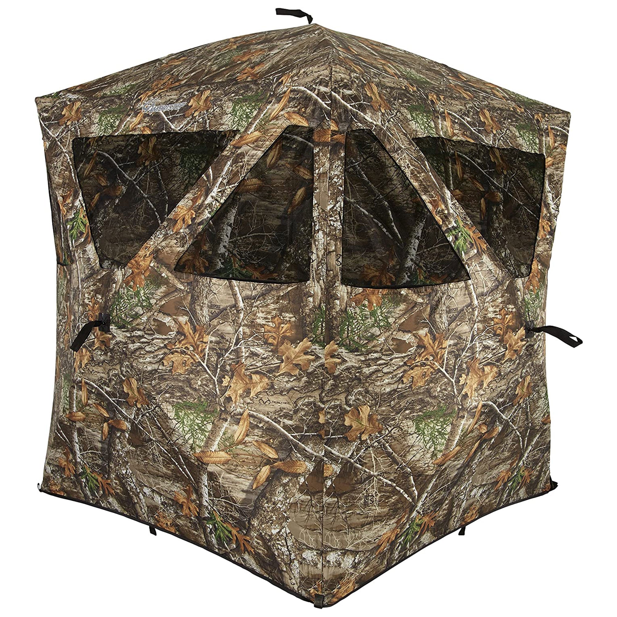 Ameristep Care Taker 66 x 55 x 55 Polyester Camouflage Ground Blind (Open Box) - VMInnovations
