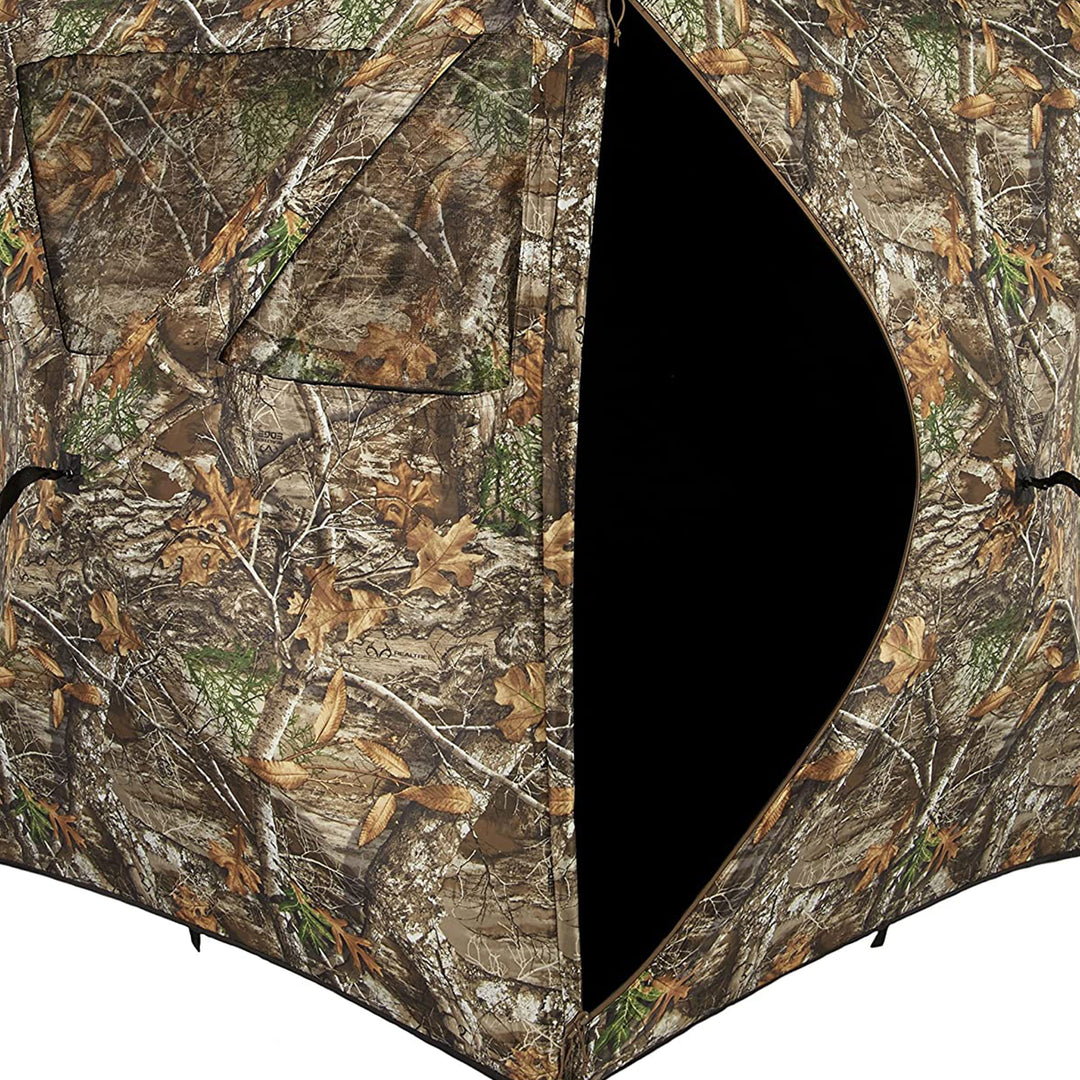 Ameristep Care Taker Pop-Up 2 Person Ground Hunting Concealment Blind, RealTree