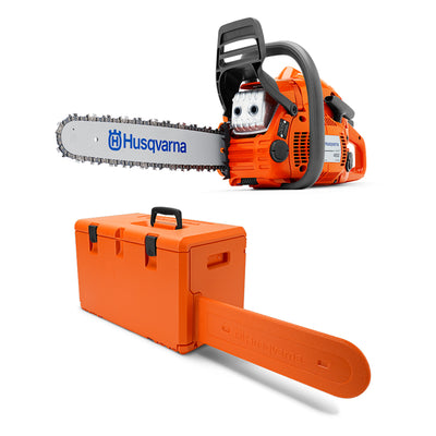 Husqvarna 450 II E Series 50.2cc 18 Inch Gas Powered Chainsaw w/ Case (Open Box)