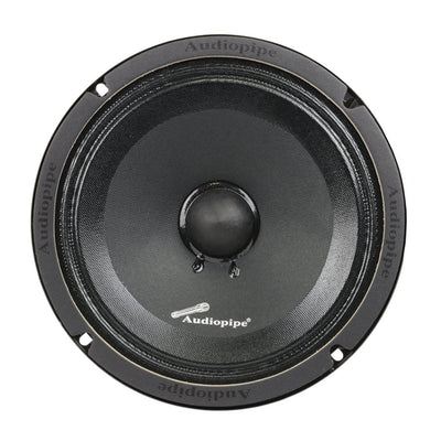 Audiopipe APMB-8SBC 250 Watt 8" Low Mid Frequency Car Audio Loudspeaker (4 Pack)