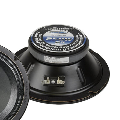 Audiopipe APMB-8SBC 250 Watt 8" Low Mid Frequency Car Audio Loudspeaker (4 Pack)