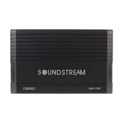 Soundstream Arachnid 1200W 4 Channel Class A/B Car Audio Amplifier (Open Box)