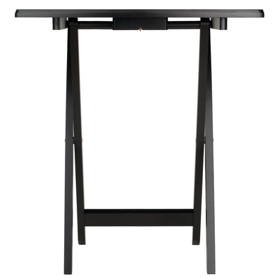 Winsome Dylan Wood 5 Piece Over Sized Folding TV Tray Table Set, (Open Box)