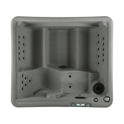 Life Smart LS350DX 5 Person Outdoor Patio Hot Tub Spa w/ 28 Jets & Cover, Taupe