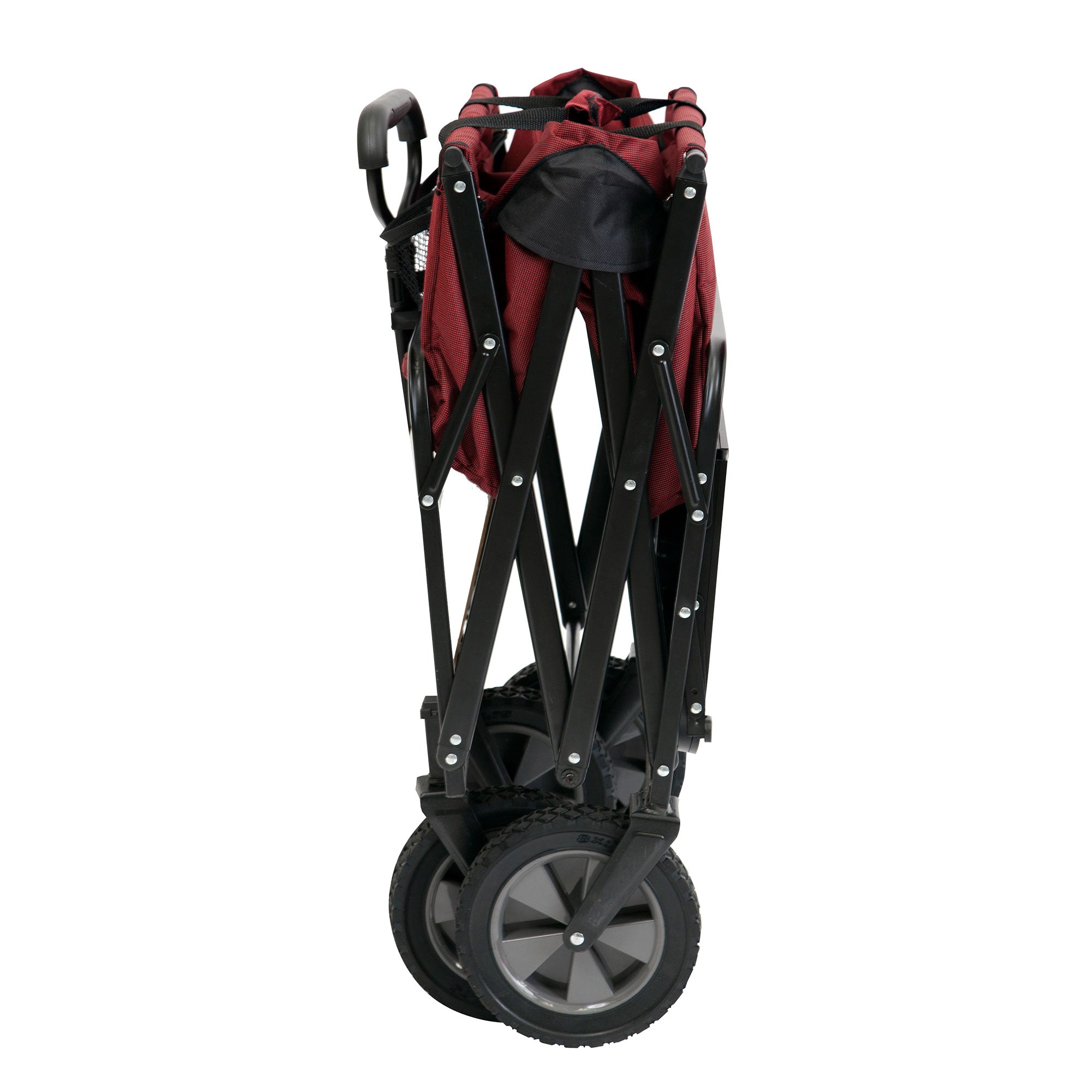 Mac Sports Collapsible Folding Outdoor Garden Utility Wagon w/ Table (Damaged) - VMInnovations