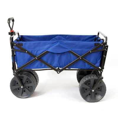 Mac Sports Collapsible Heavy Duty All Terrain Utility Wagon w/ Table (Open Box) - VMInnovations