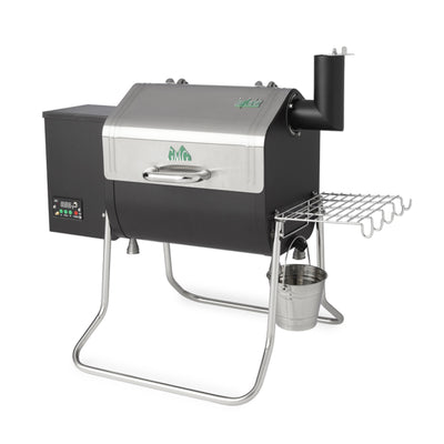 Green Mountain Davy Crockett Wifi Wood Pellet Grill with Cover & Pellet (4 Pack)