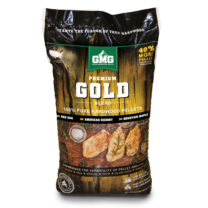 Green Mountain Grills GMG-2001-GOLD Premium Gold Blend Pure Hardwood Pellets