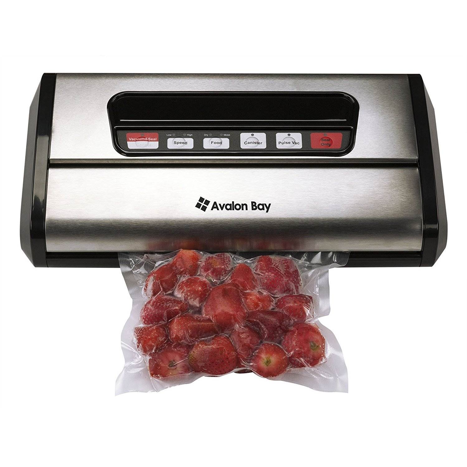 Avalon Bay FoodSealer300S 165W Kitchen Vacuum Sealer for Food Storage (Open Box)
