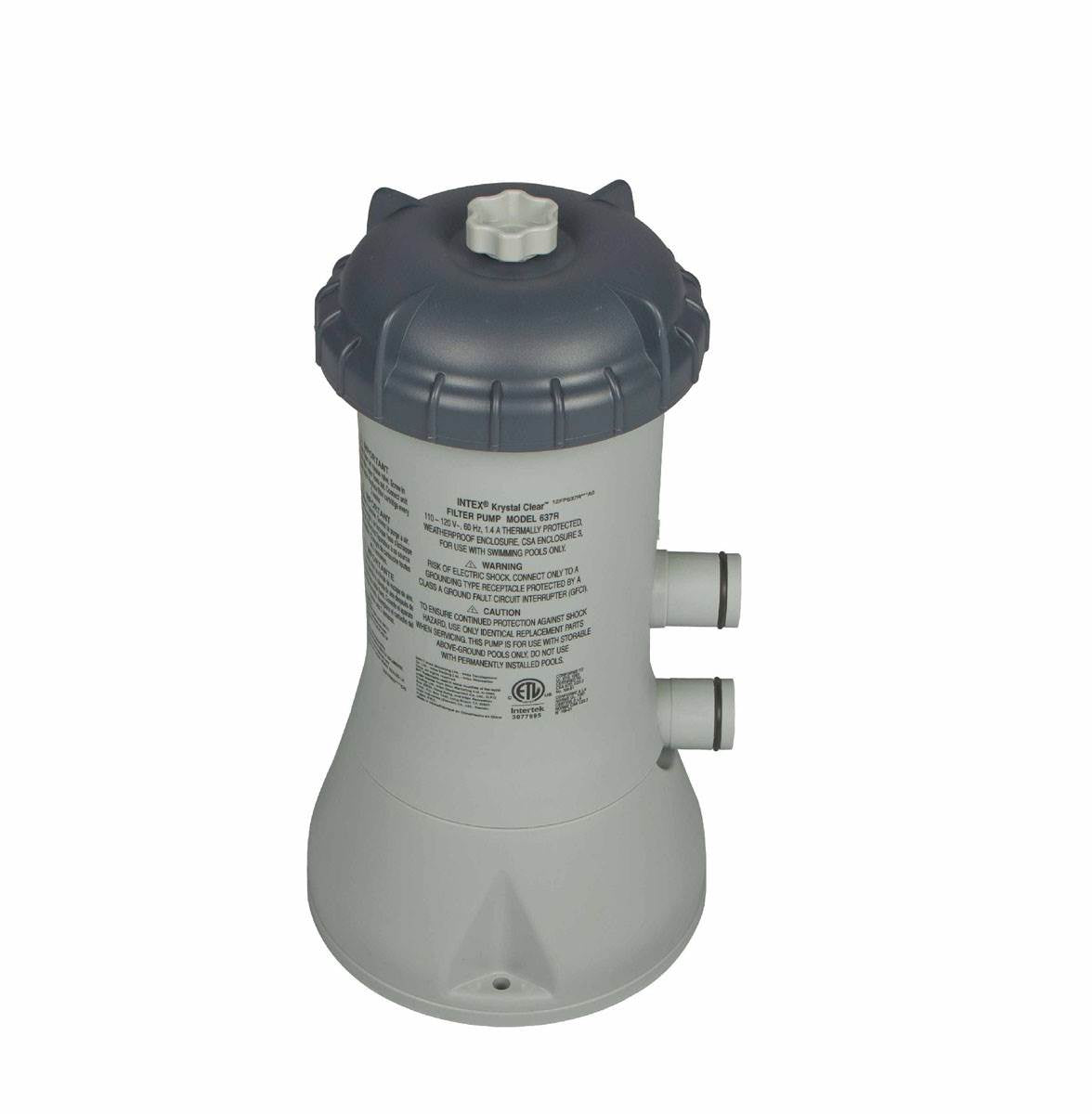 Intex Krystal Clear 1000 GPH Filter Pump & 15000 Gal Saltwater Chlorinator - VMInnovations