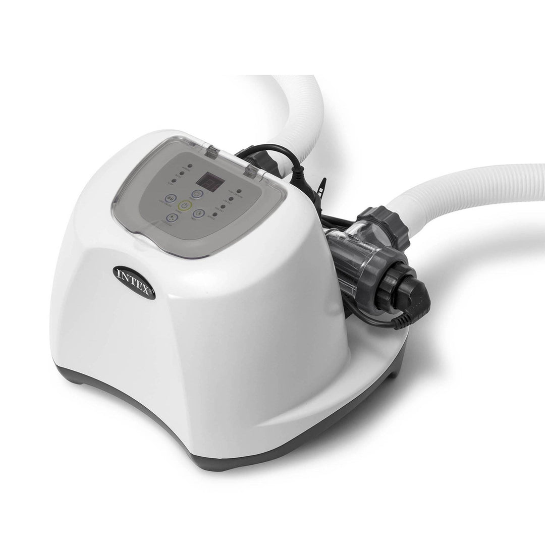 Intex Krystal Clear 1000 GPH Filter Pump & 15000 Gal Saltwater Chlorinator - VMInnovations