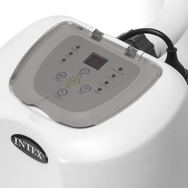 Intex Krystal Clear 1000 GPH Filter Pump & 15000 Gal Saltwater Chlorinator - VMInnovations
