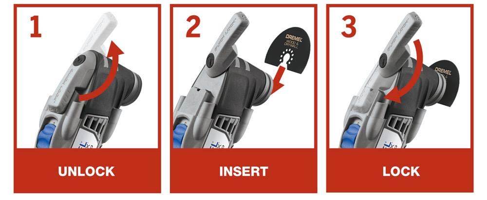 Dremel Multi-Max 2.5Amp Quick Lock Oscillating Tool Kit (Certified Refurbished)