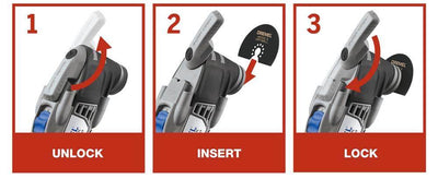 Dremel Multi-Max 2.5Amp Quick Lock Oscillating Tool Kit (Certified Refurbished)