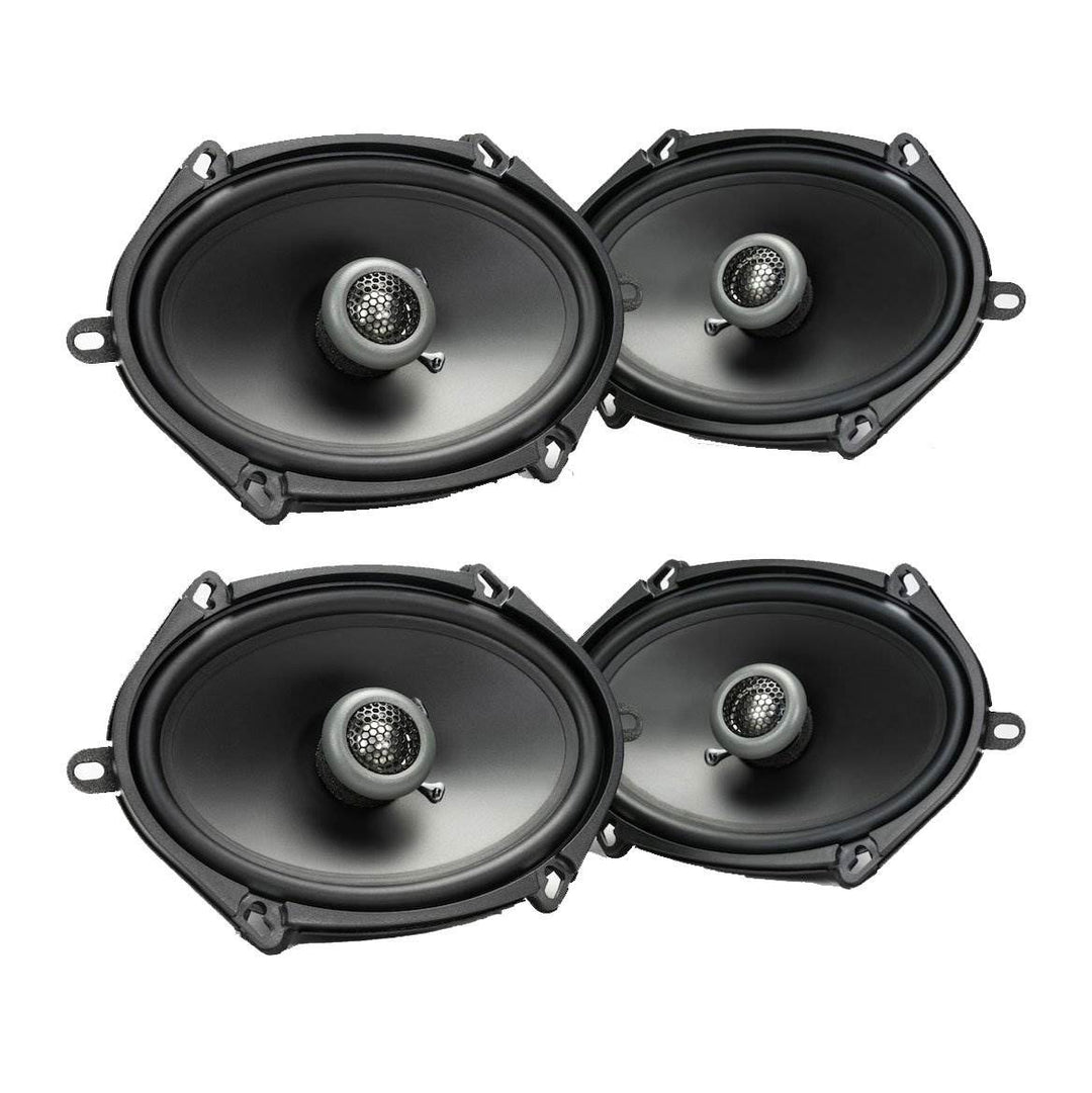 Maxxsonics FKB168 MB Quart Formula 5x7/6x8" Coaxial Car Audio Speakers (2 Pair) - VMInnovations