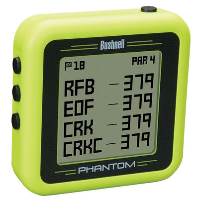 Bushnell Digital Golf Ball & Course Rangefinder GPS, Phantom Green (Open Box)
