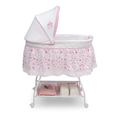 Delta Children Disney Sweet Beginnings Bassinet, Classic Princess (Open Box)