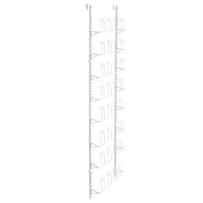 ClosetMaid 9753600 Over The Door Steel Adjustable Closet Shoe Organizer, White