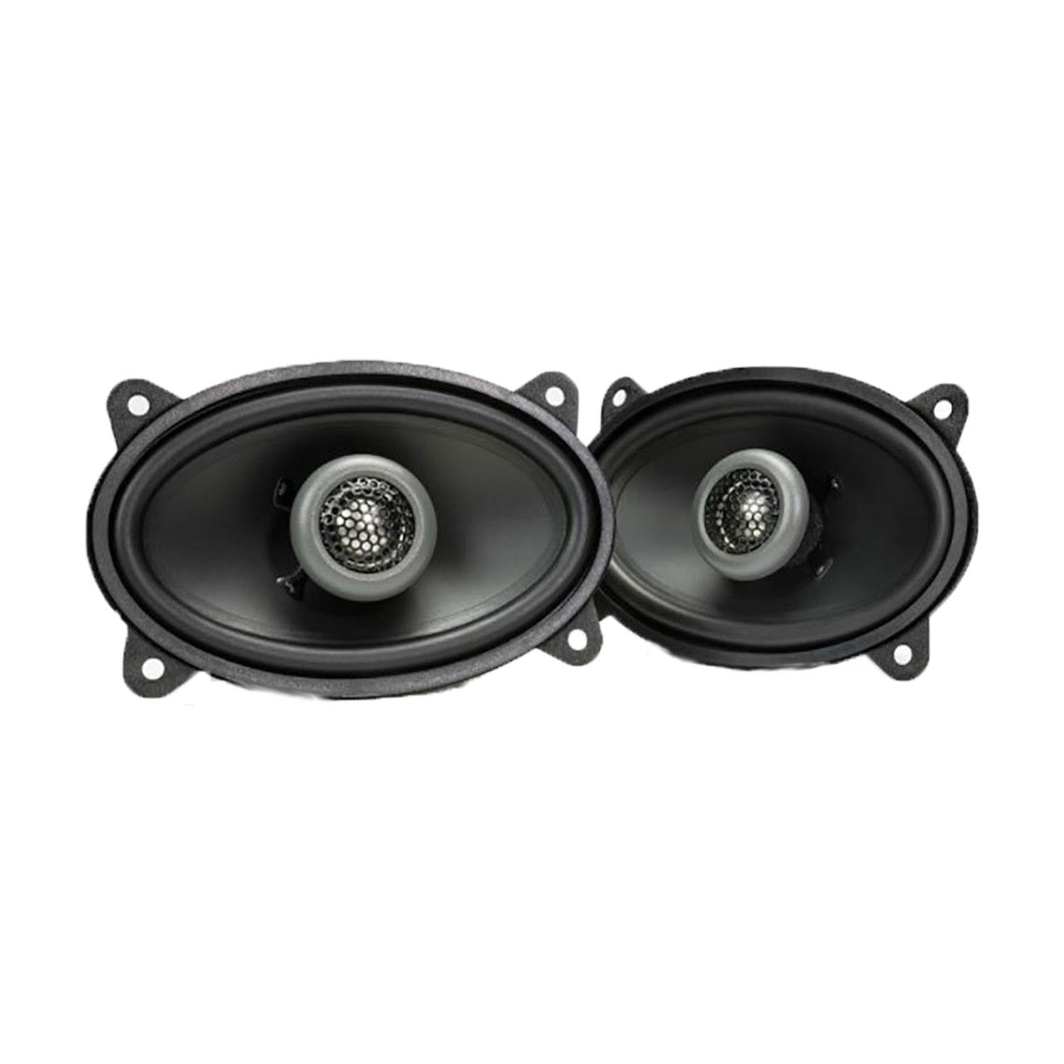 MB Quart Formula 2 Way Coaxial 90W 4 x 6 Inch Car Speakers with 4 Ohms Impedance - VMInnovations