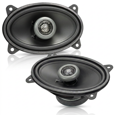 MB Quart Formula 2 Way Coaxial 90W 4 x 6 Inch Car Speakers with 4 Ohms(Open Box)